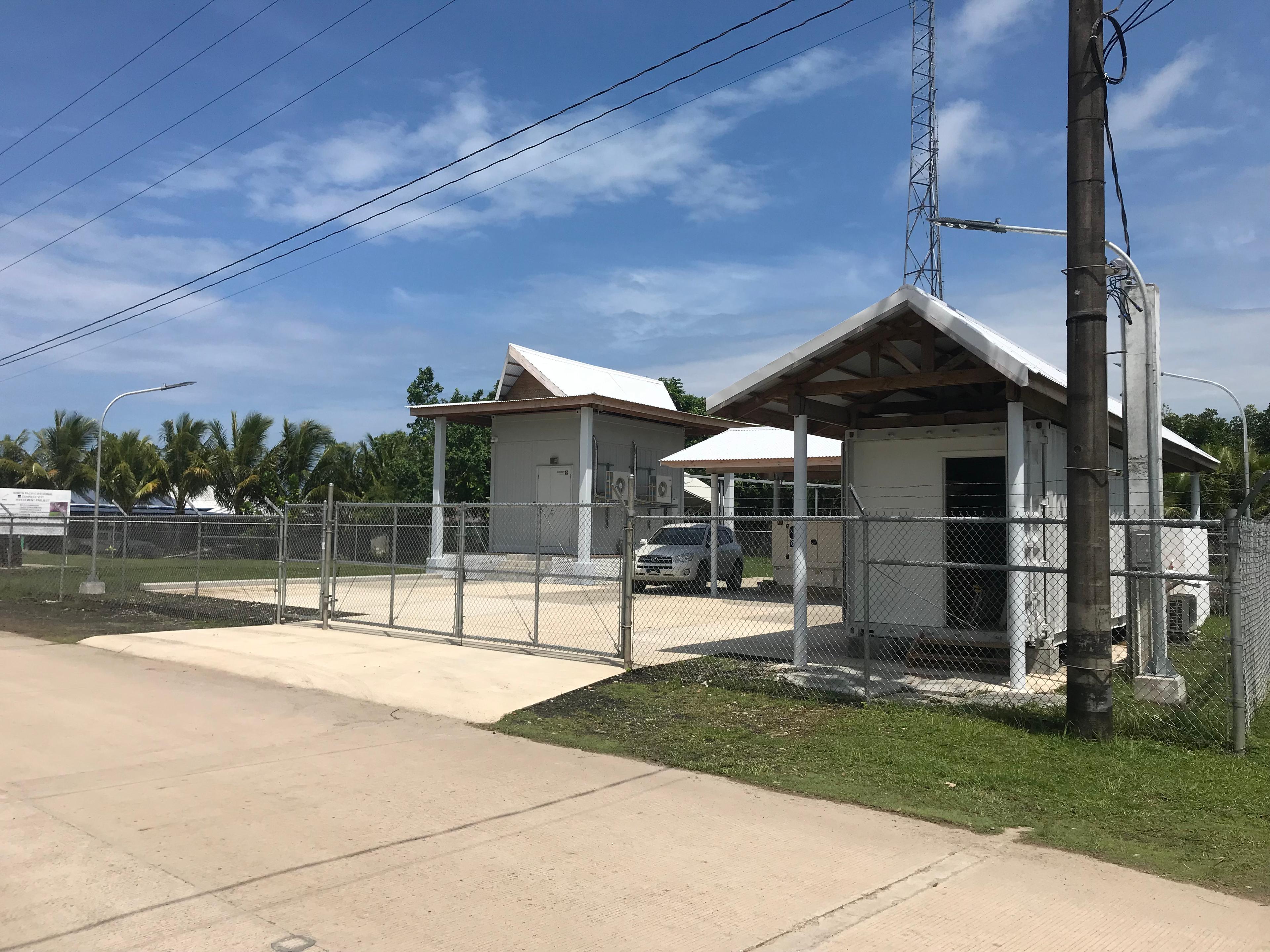 PC1 Cable Landing Station at Ngeremlengui