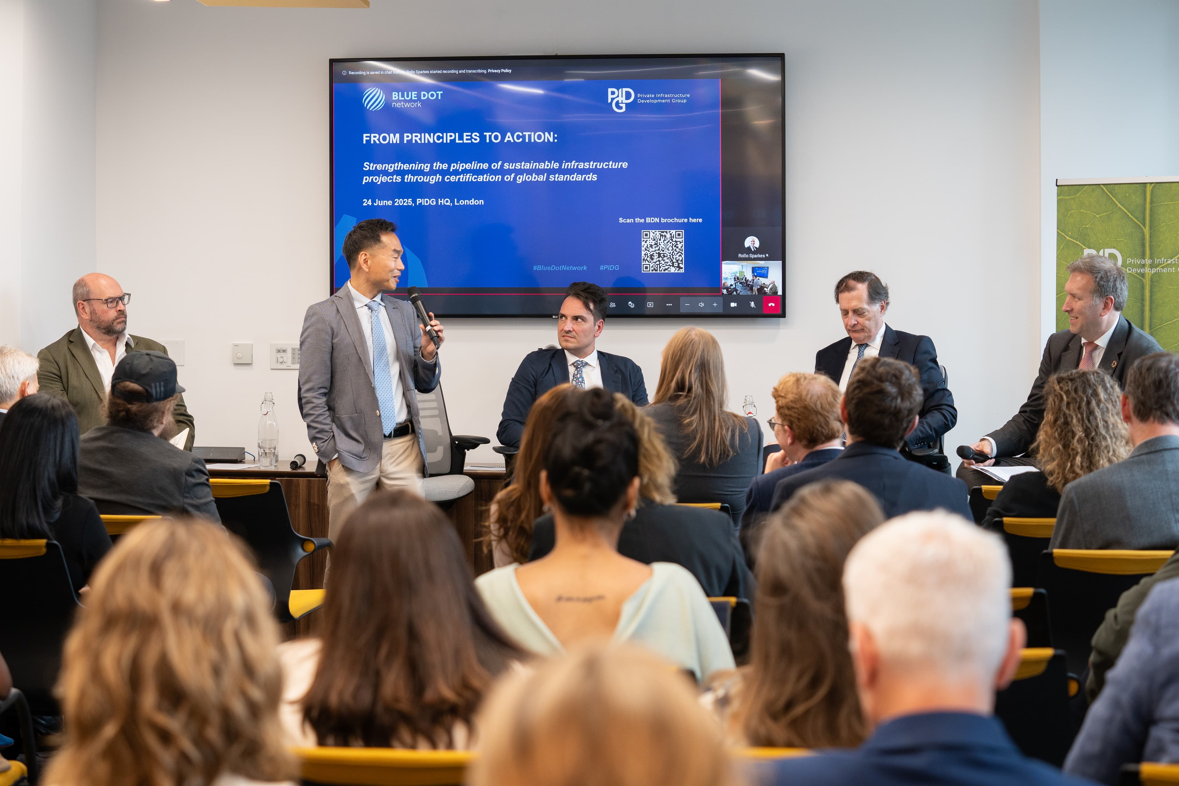 Turning Principles into Action: Blue Dot Network and PIDG Convene Leaders on Sustainable Infrastructure During LCAW 2025